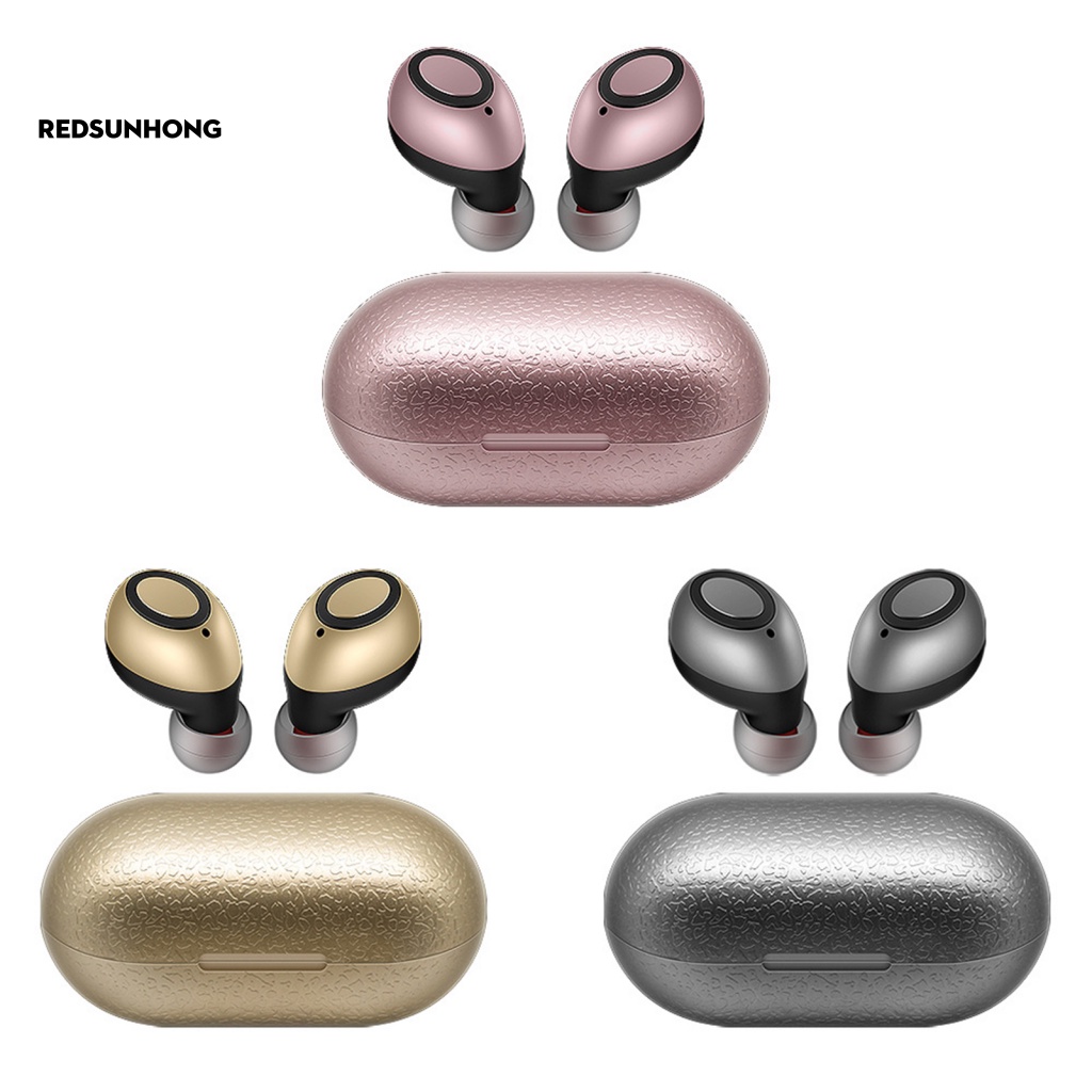 Cặp Tai Nghe Bluetooth 5.0 Không Dây Nhỏ Gọn Thích Hợp Chạy Bộ