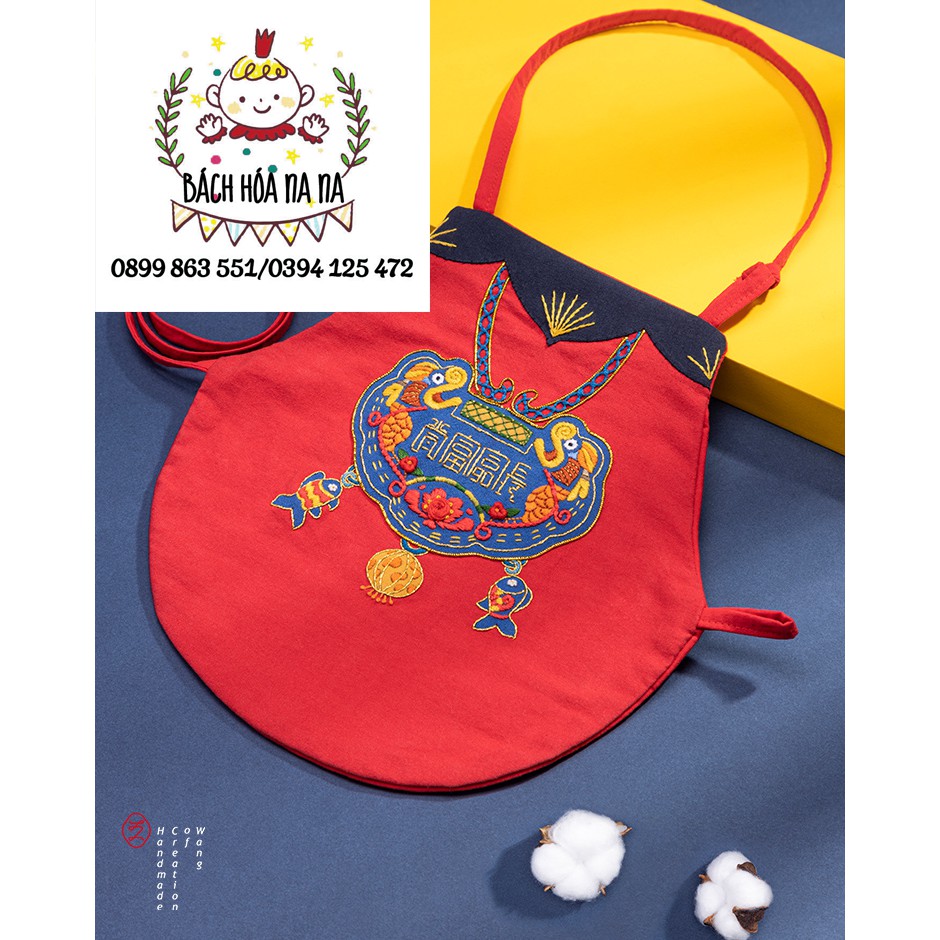 DIY / BỘ KIT TỰ THÊU ÁO YẾM TRẺ EM TỰ BẠN LÀM THÊU TAY THỦ CÔNG - Món quà ý nghĩa - Handmade Nana Shop