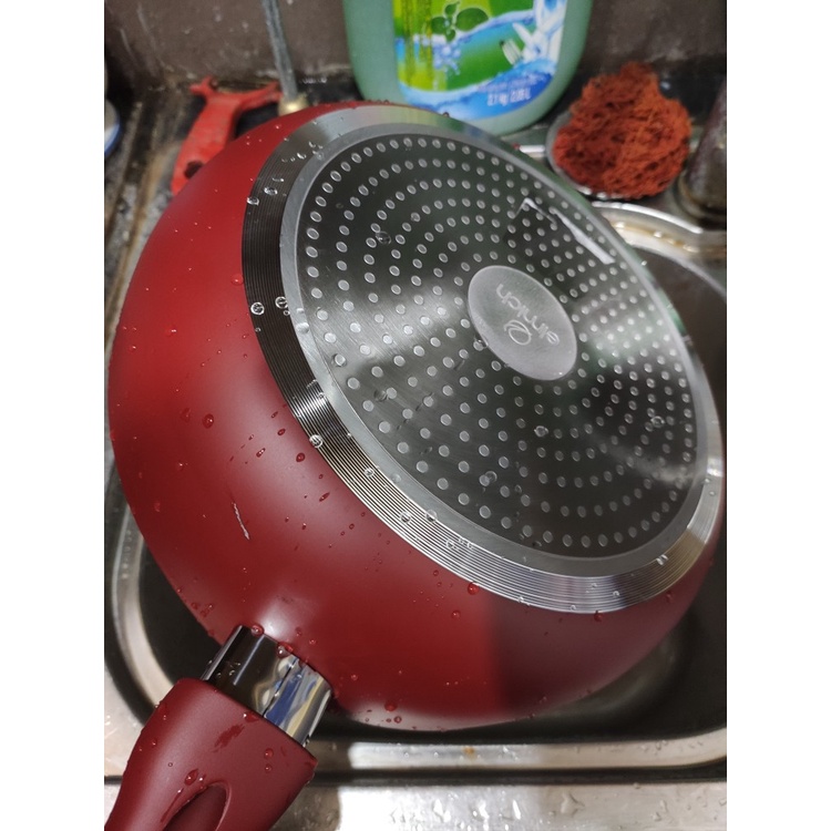 Chảo chống dính Elmich cao cấp đáy từ El7102  Đ𝒊̀𝒏𝒉 𝑻𝒂̀𝒊 𝑮𝒊𝒂 𝑫𝒖̣𝒏𝒈