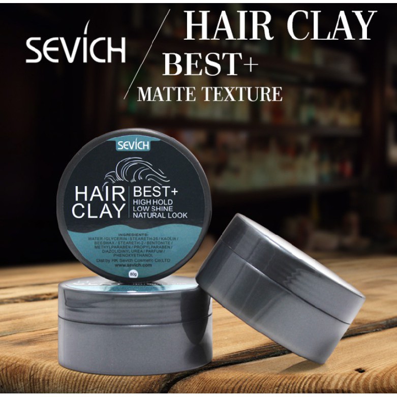 Sáp vuốt tóc nam Hair Clay Sevich - Cao Cấp