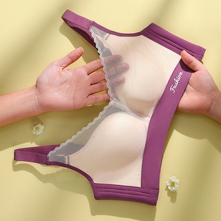 Áo Lót Nâng Ngực Không Gọng Phối Ren Lưng Quyến Rũ Cho Nữ