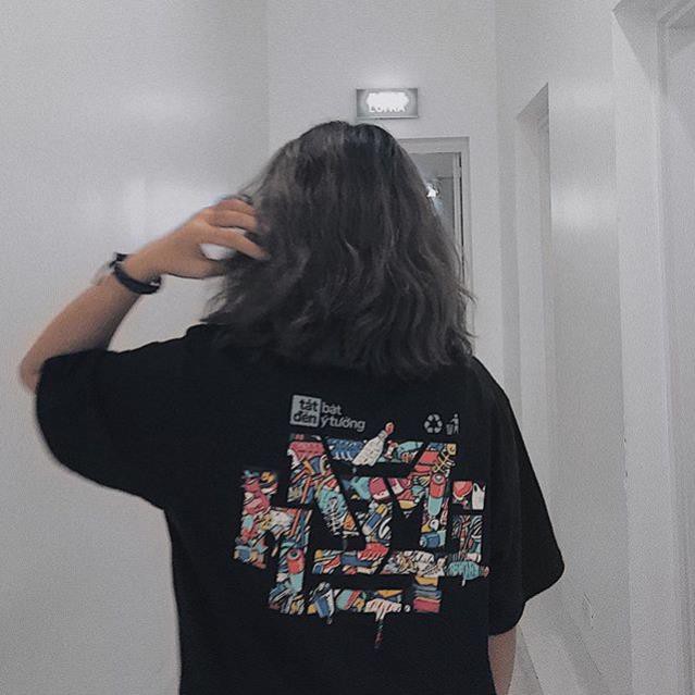 Áo Thun Unisex Tay Lỡ HNBMG x BOO Thiết Kế