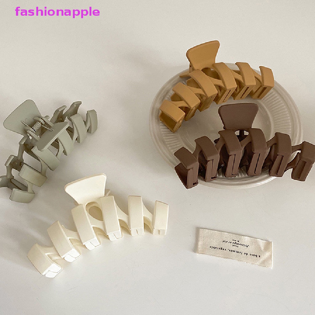 1 Kẹp Tóc Càng Cua Cỡ Lớn Phong Cách Hàn Quốc