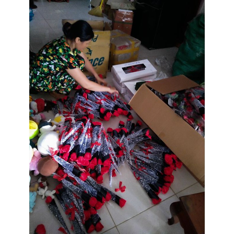 Hoa sáp 1 bông giá rẻ sỉ 50 bông giá rẻ hàng đẹp chuẩn
