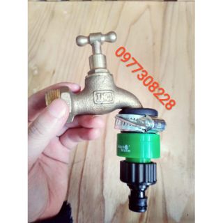 Khớp nối nhanh nối dây ống mềm xiết đai cho vòi không ren