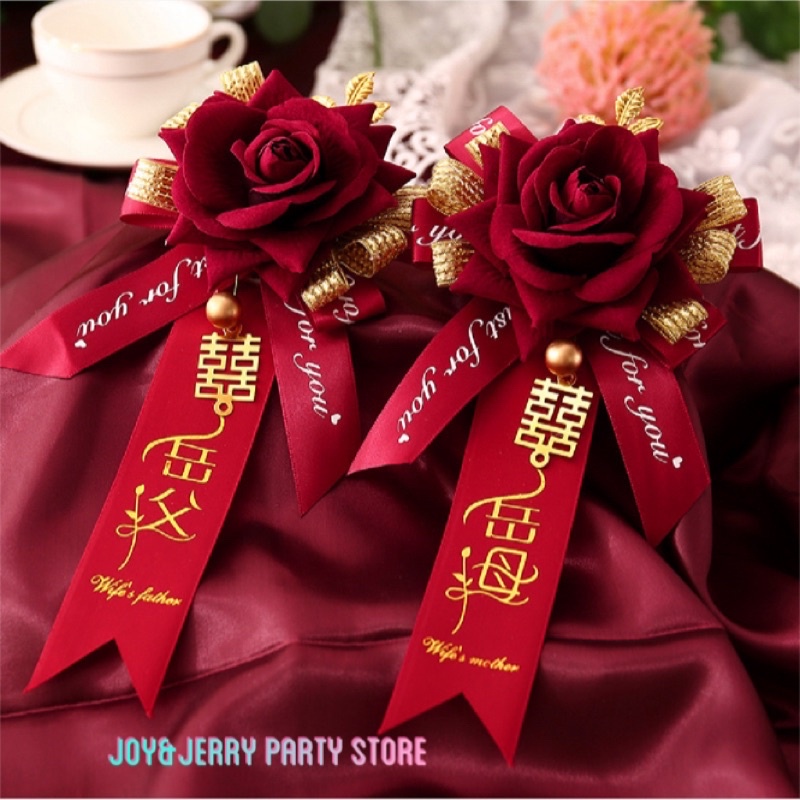 Hoa Cài Áo Cô Dâu Chú Rể