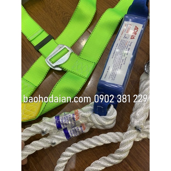 Dây an toàn toàn thân ADELLA H4501 kèm móc EW32 chống sốc