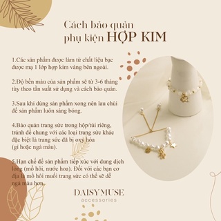 Nhẫn vàng Daisymuse nhiều hình