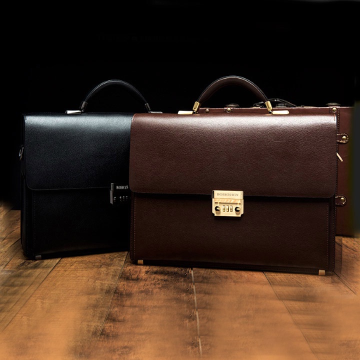 Cặp xách nam GOLDLION da thật khóa số | BigBuy360 - bigbuy360.vn