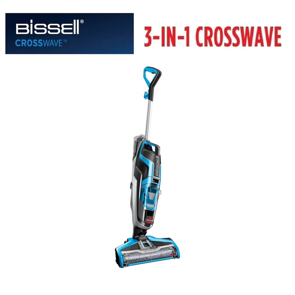 MÁY HÚT BỤI LAU SÀN NHÀ VÀ LÀM KHÔ BISSELL 17132 CROSSWAVE 3in1 - HÀNG NHẬP ĐỨC