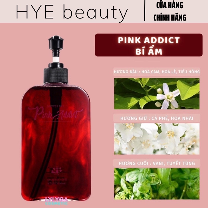 Sữa tắm nước hoa PiNK ADDICT 420ML DIY tự pha | BigBuy360 - bigbuy360.vn