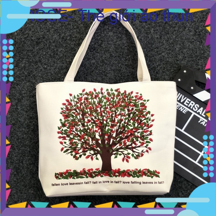 Túi Vải Canvas💖FREE SHIP💖 Túi Vải Đẹp Đi Học