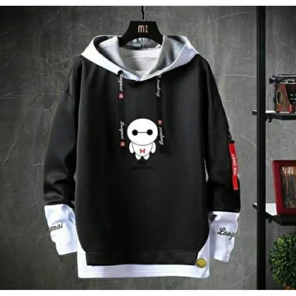 Áo Hoodie Baymax Robot Ultra Rescue Ii Medicom Disney 's Big Hero 6 I Baymax