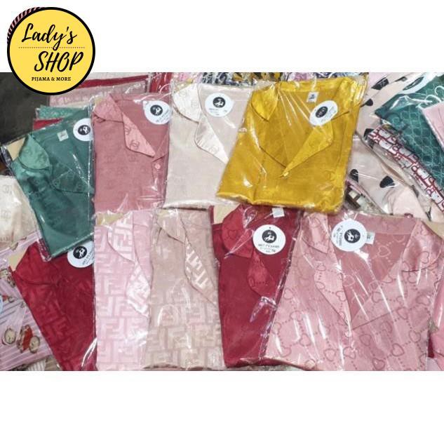 [FREESHIP] Đồ Ngủ💚Đồ Bộ Pijama Lụa Gấm Tay Ngắn-Quần Dài Cao Cấp [ẢNH THẬT+VIDEO | BigBuy360 - bigbuy360.vn