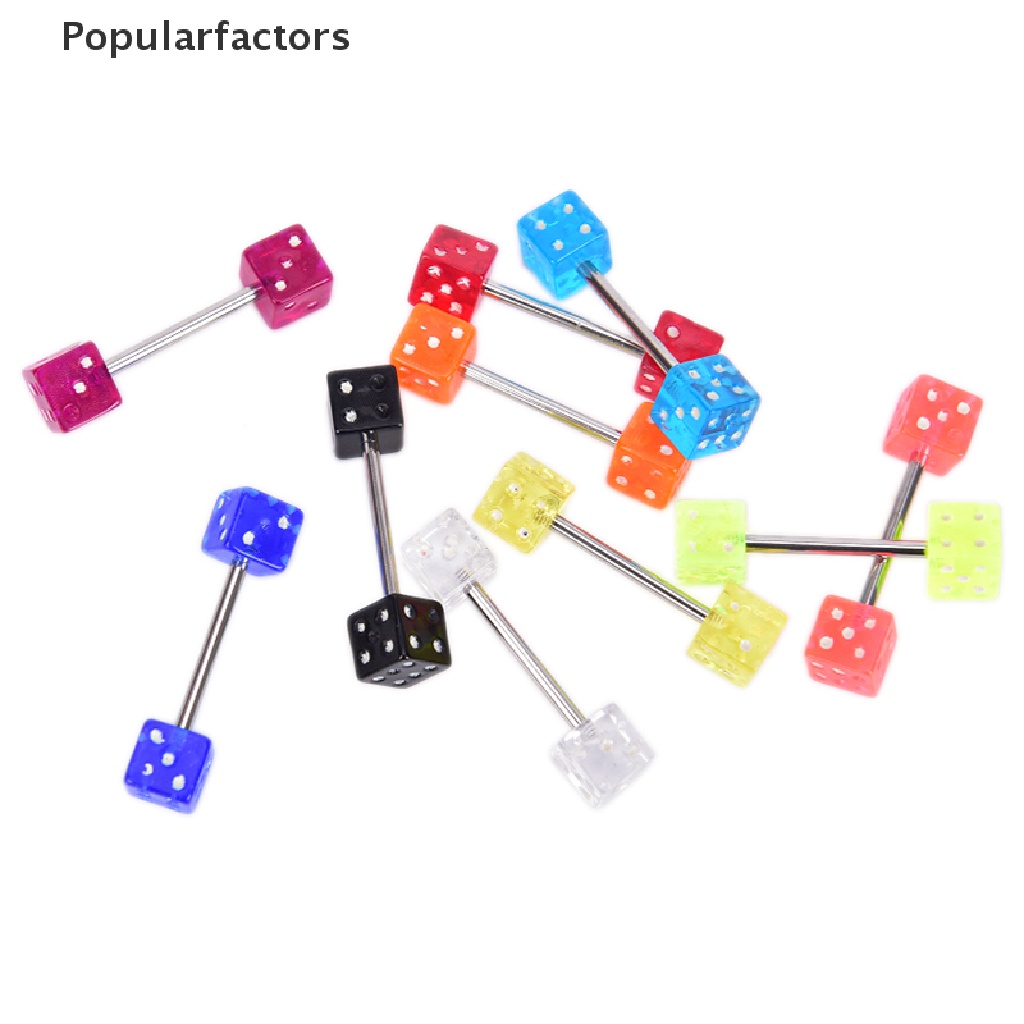 Bộ 10 Xúc Xắc Bằng Thép Không Gỉ Cá Tính