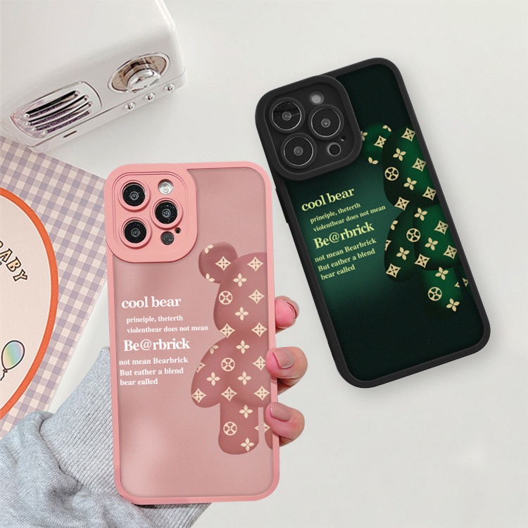 Ốp lưng iphone cạnh vuông lỗ camera cool bear 6s/6splus/7/7plus/8/8plus/x/xr/xs/11/12/13/pro/max/plus/promax-Awifi S1-2