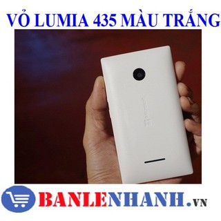 VỎ LUMIA 435 MÀU TRẮNG	 [VỎ ZIN, XỊN]