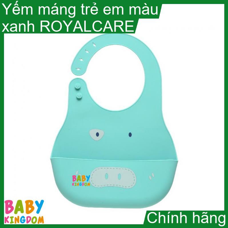 Yếm máng trẻ em ROYALCARE màu xanh RC8836-B