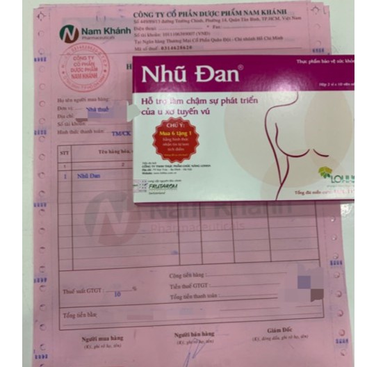 ❤[Chính hãng] Nhũ Đan - Dành Cho Người U Xơ Tuyến Vú (Hộp 20 viên) | BigBuy360 - bigbuy360.vn