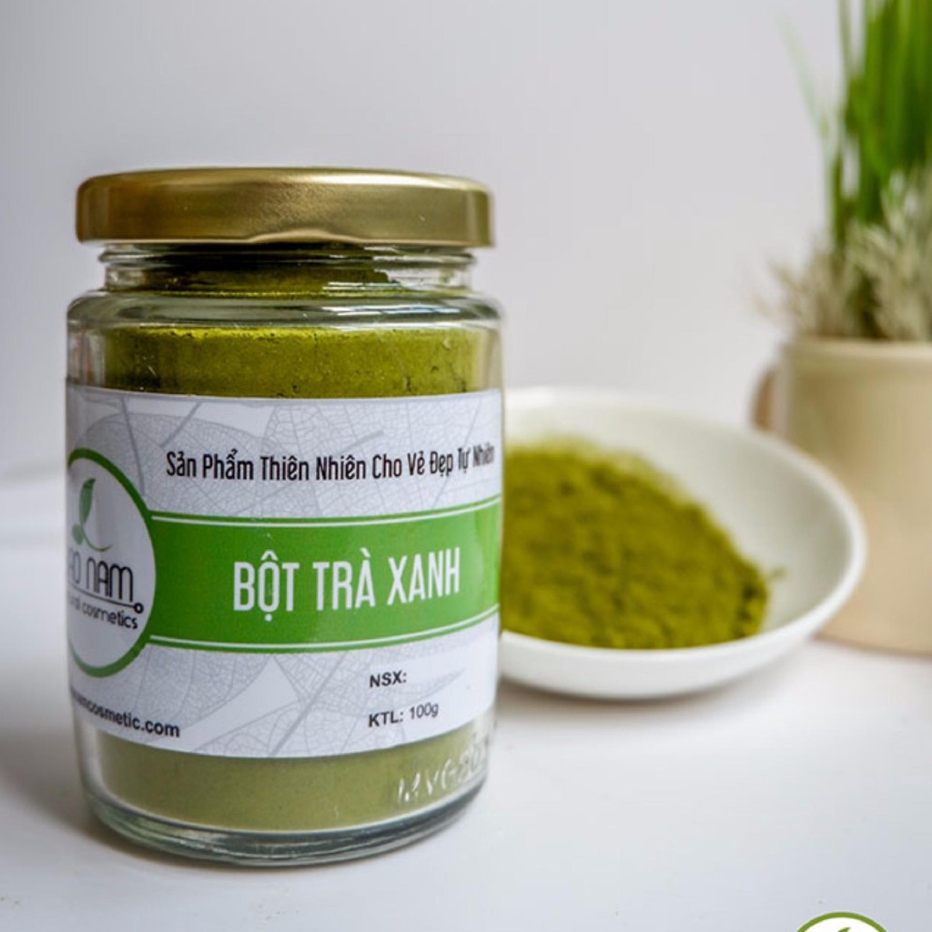 Bột Trà Xanh Pha Uống Nguyên Chất Bảo Lộc 100g - Bảo Nam