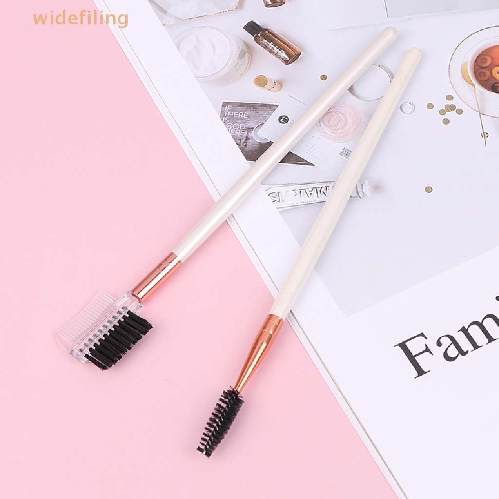 Cọ Trang Điểm Lông Mày Và Lông Mi Thiết Kế Hai Đầu Tiện Dụng