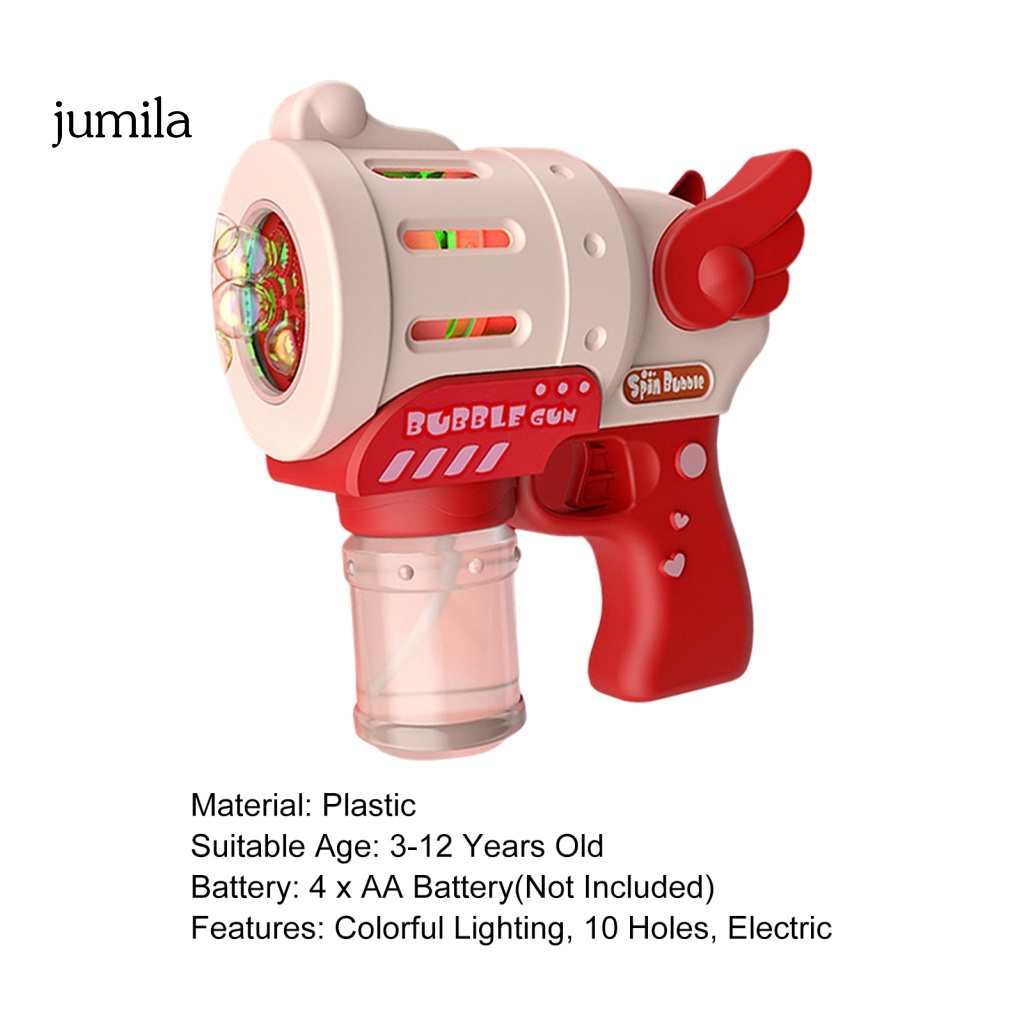 Máy Thổi Bong Bóng Cầm Tay Thiết Kế Góc Tiện Lợi Dành Cho Trẻ Em