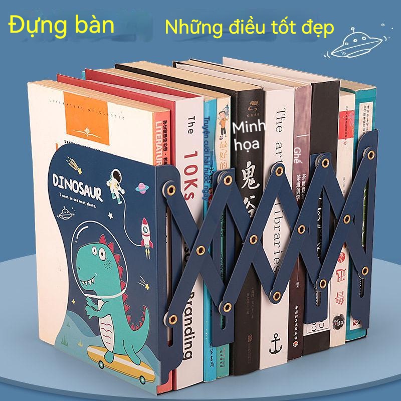 Giá Đỡ Sách Bằng Kim Loại Đơn Giản Sáng Tạo Cho Học Sinh Trung Học