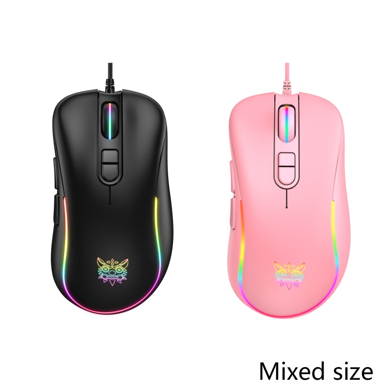 Chuột Chơi Game Có Dây Tích Hợp Đèn LED RGB Cổng USB Dành Cho Máy Tính Laptop