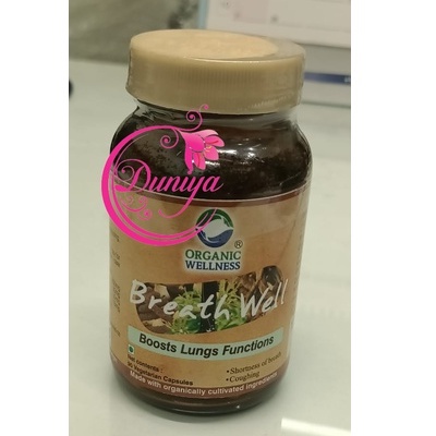 ORGANIC WELLNESS BREATH WELL HỖ TRỢ THẢI ĐỘC PHỔI VÀ ĐƯỜNG HÔ HẤP
