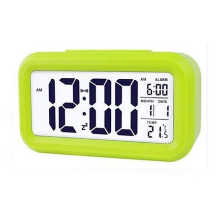 Đồng hồ báo thức điện tử để bàn màn hình LCD đa chức năng - Siêu hot