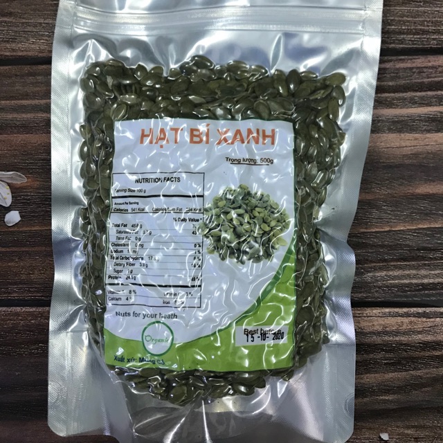 Hạt bí xanh Ấn Độ 500G