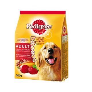 Thức ăn chó PEDIGREE CHÓ LỚN VỊ BÒ 500g