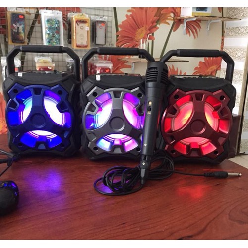 Loa mini karaoke kts 996 + mic 10W