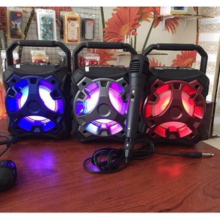 Loa mini karaoke kts 996 + mic 10w