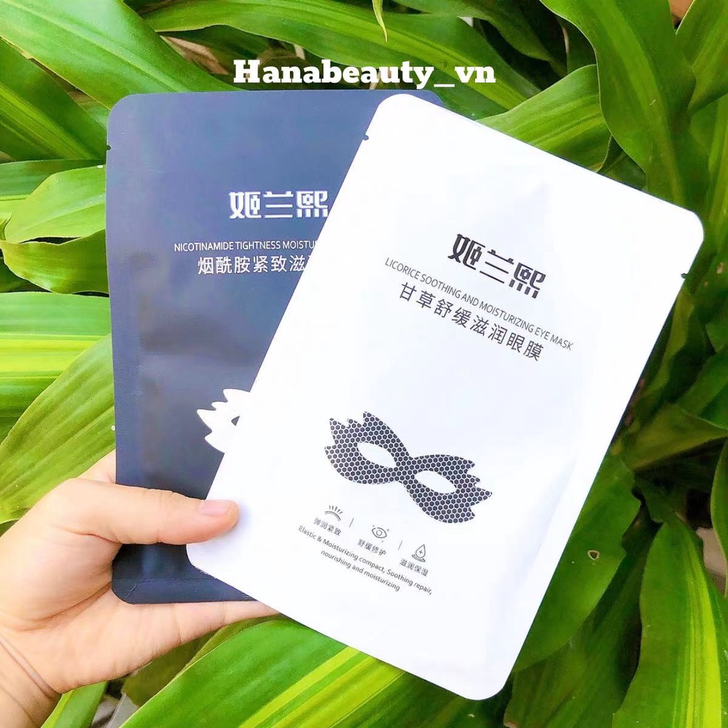 Mặt nạ dưỡng MẮT JILANXI chống lão hóa giảm thâm giảm bọng mắt nội địa Trung