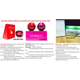 [SIÊU PHẨM] COMBO CHĂM SÓC DA MOCHA