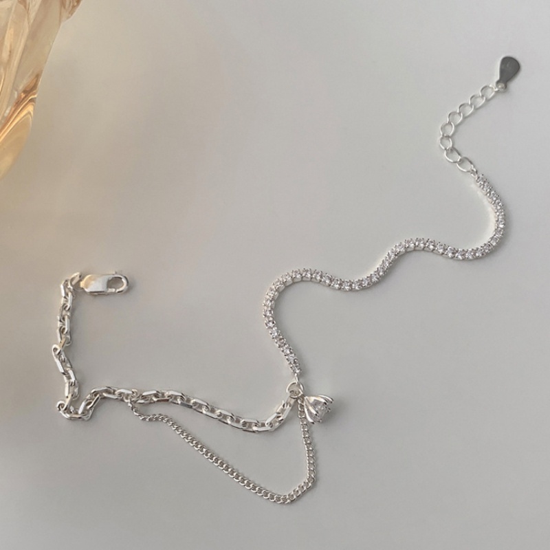 Phong cách thời trang Hàn Quốc có thể điều chỉnh Zircon Bracelet cho nữ