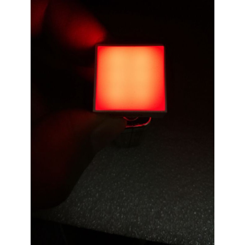 LED vuông 22x22x8 mm 2 chân cắm