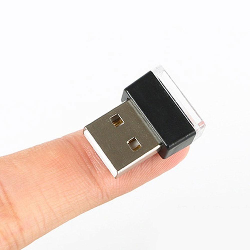 Đèn chiếu sáng khí quyển USB trên ô tô,  đèn cổng USB