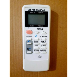 remote máy lạnh sharp một nút cam