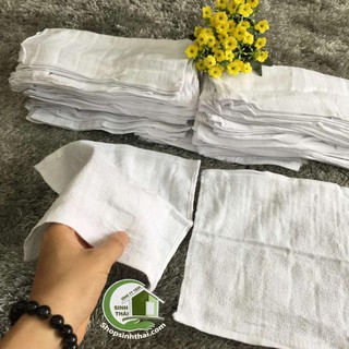 Khăn lau chùi đa năng màu trắng 30 x 30cm