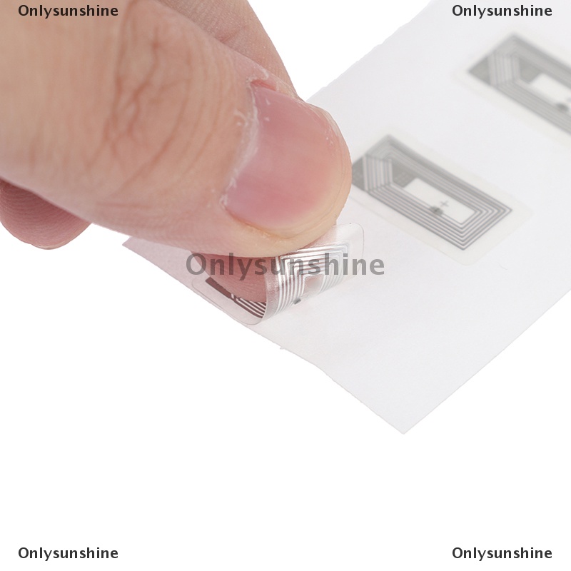 Bộ 100 Chip Nfc Ntag213 2x1cm 13.56mhz Rfid Chất Lượng Cao