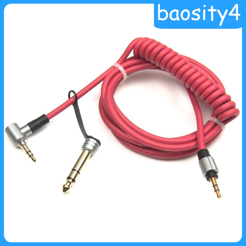 Set 4 dây cáp âm thanh thay thế 3.5mm cho tai nghe Beat By Dr Dre Pro Detox