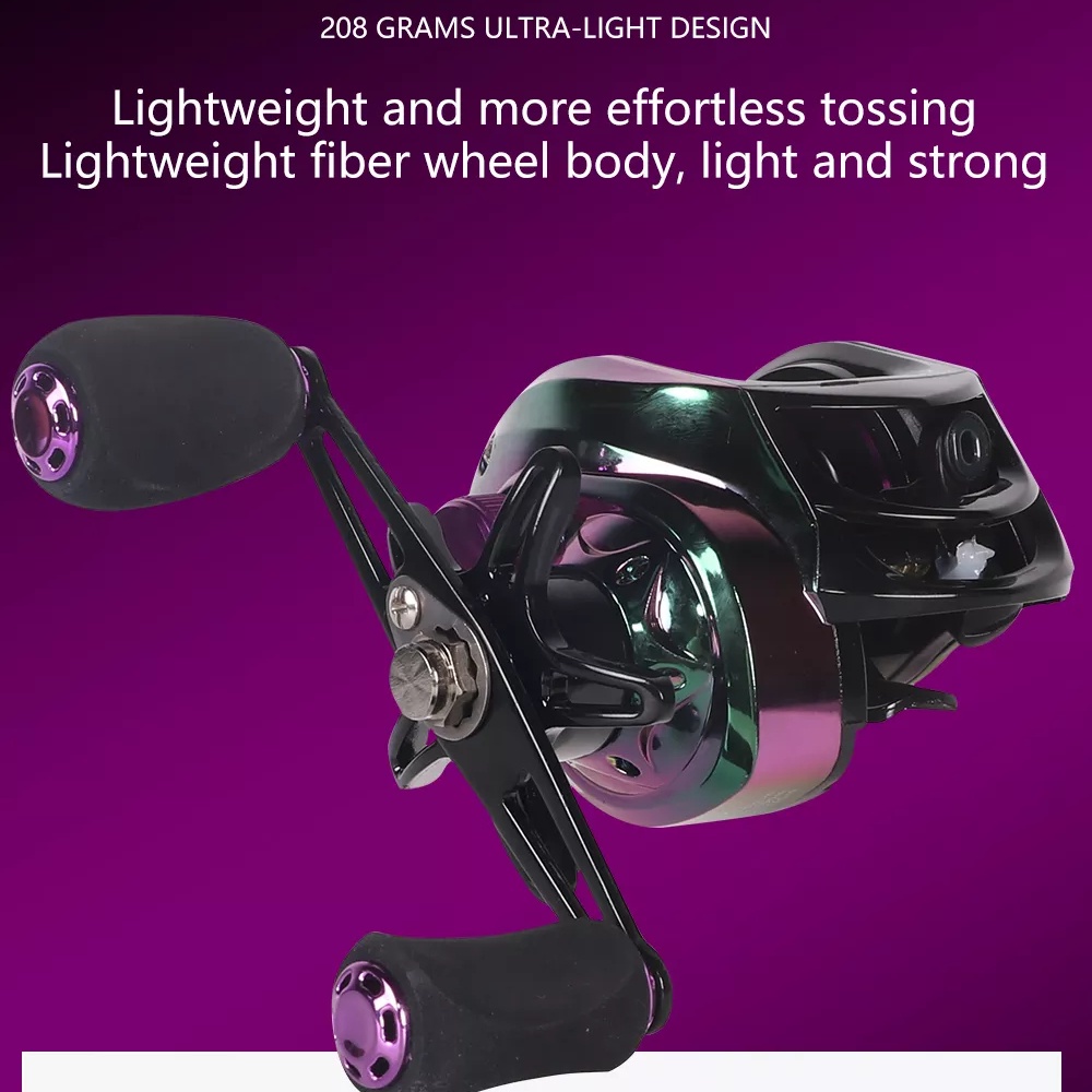 Máy Câu Cá 19 + 1 8kg Tốc Độ Cao 7.2: 1