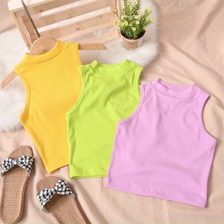 [HìnhThật]Áo Thun Gân Ba lỗ Croptop