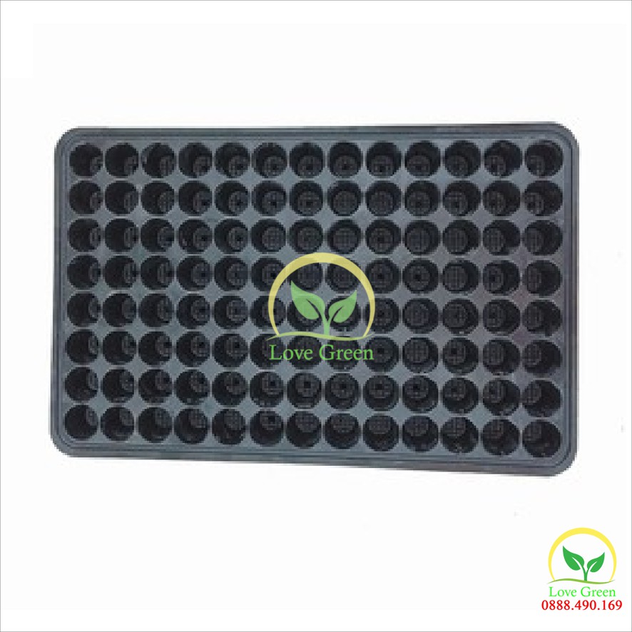 Bộ 5 khay Ươm, Vỉ Ươm Hạt Cây Con 104 Lỗ