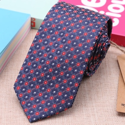 Cà vạt chú rể bản nhỏ 6cm, Calavat cao cấp, Cravat phong cách Hàn Quốc, Cavat dự tiệc CV-6395
