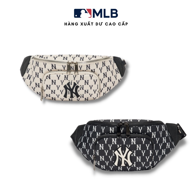 Túi bao tử MLB hoạ tiết NY hàng Quảng Châu cao cấp dành cho cả nam và nữ phong cách Hàn Quốc - Hùng Nón Hiệu