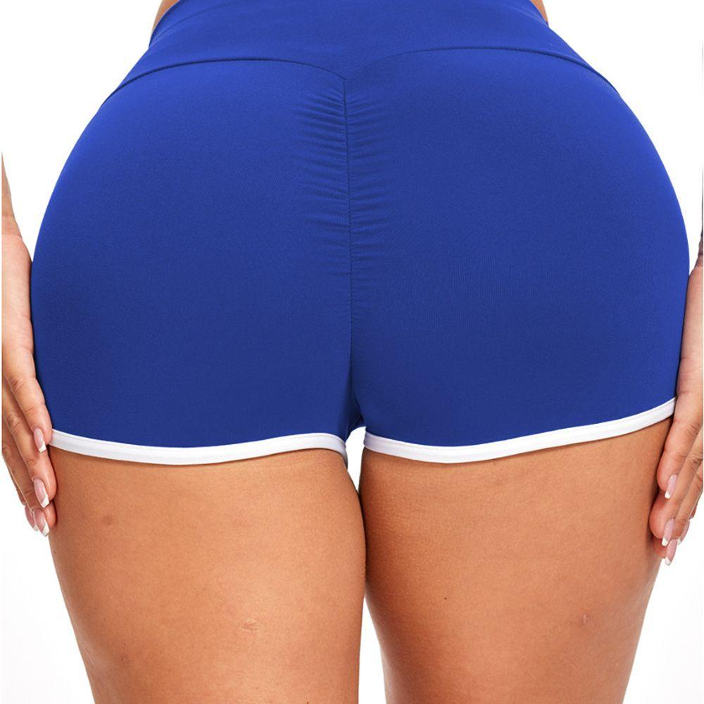Quần Short Thể Thao Lưng Cao Màu Sắc Đơn Giản