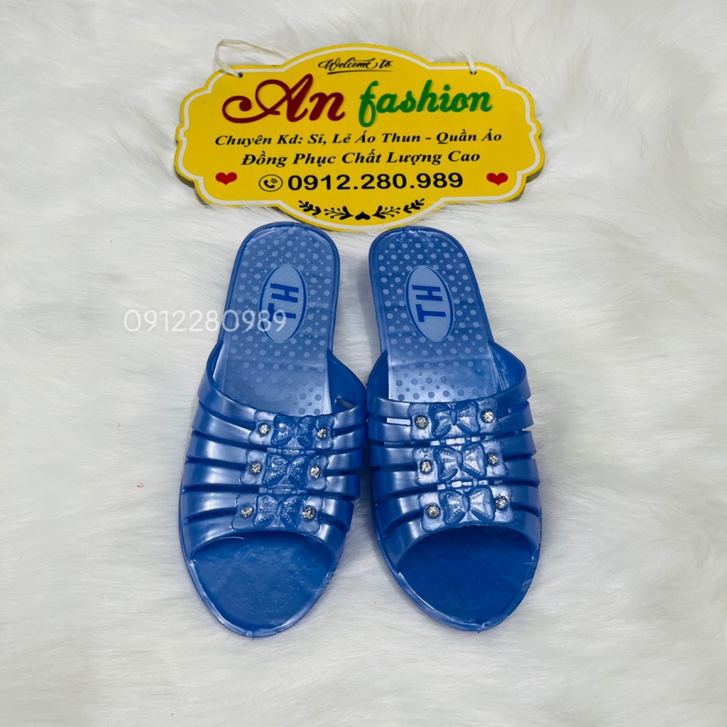 Dép nhựa TH bền đẹp chắc chắn cho nữ_ Giao màu ngẫu nhiên